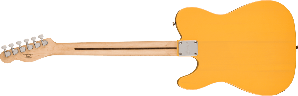 Squier Sonic Telecaster Maple Fingerboard Black Pickguard Butterscotch Blonde