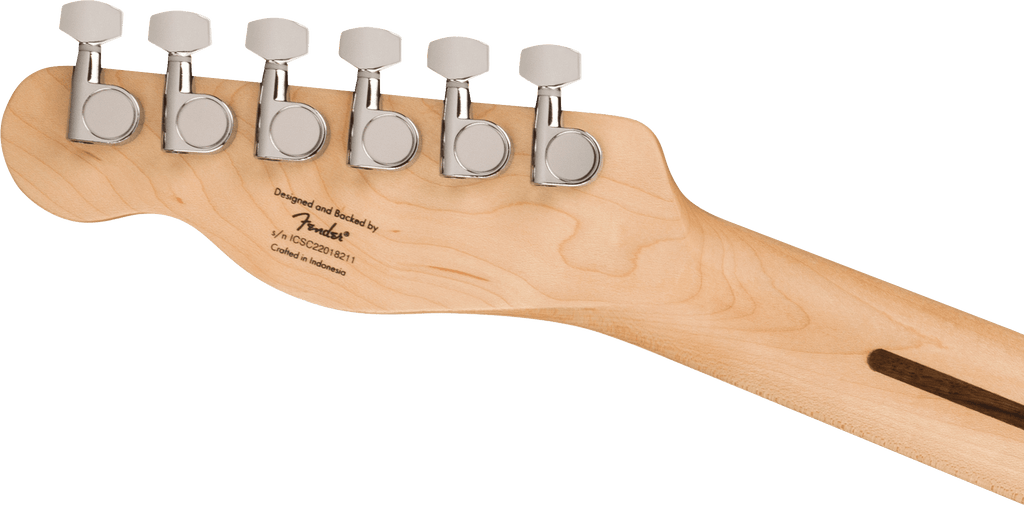 Squier Sonic Telecaster Maple Fingerboard Black Pickguard Butterscotch Blonde