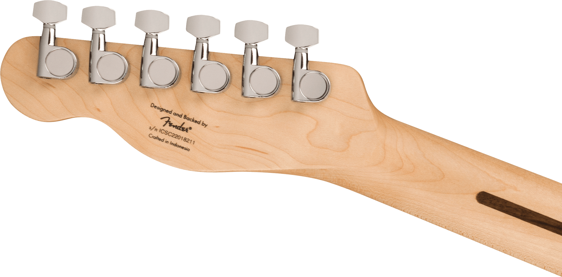 Squier Sonic Telecaster Maple Fingerboard Black Pickguard Butterscotch Blonde