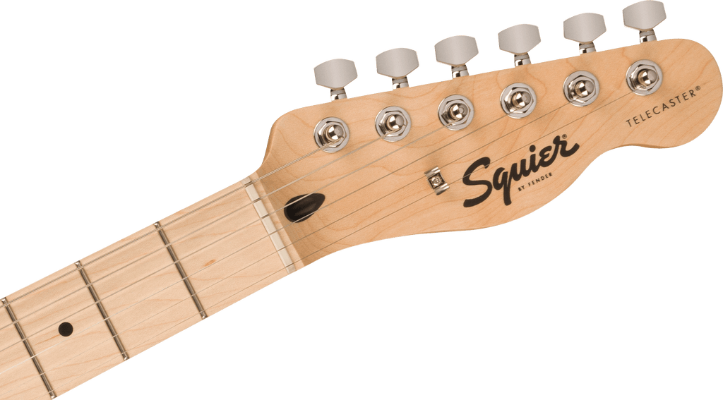 Squier Sonic Telecaster Maple Fingerboard Black Pickguard Butterscotch Blonde