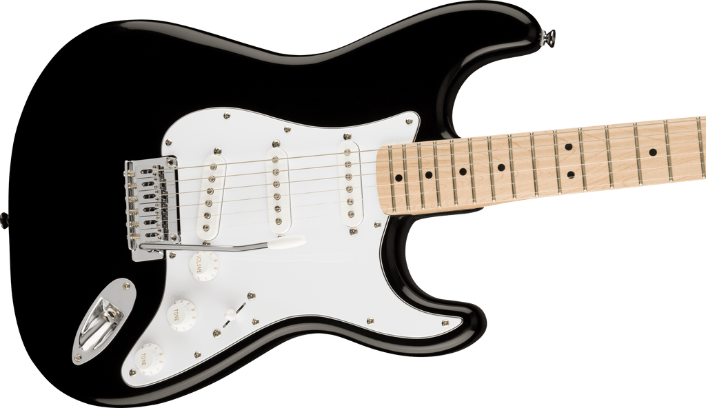 Squier Sonic Stratocaster MN WPG BLK Electric Guitar Black Maple