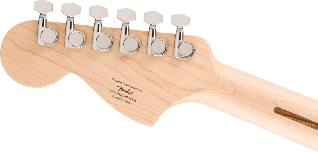 Squier Affinity Series Jaguar Maple Fingerboard White Pickguard Mystic Metallic Brown
