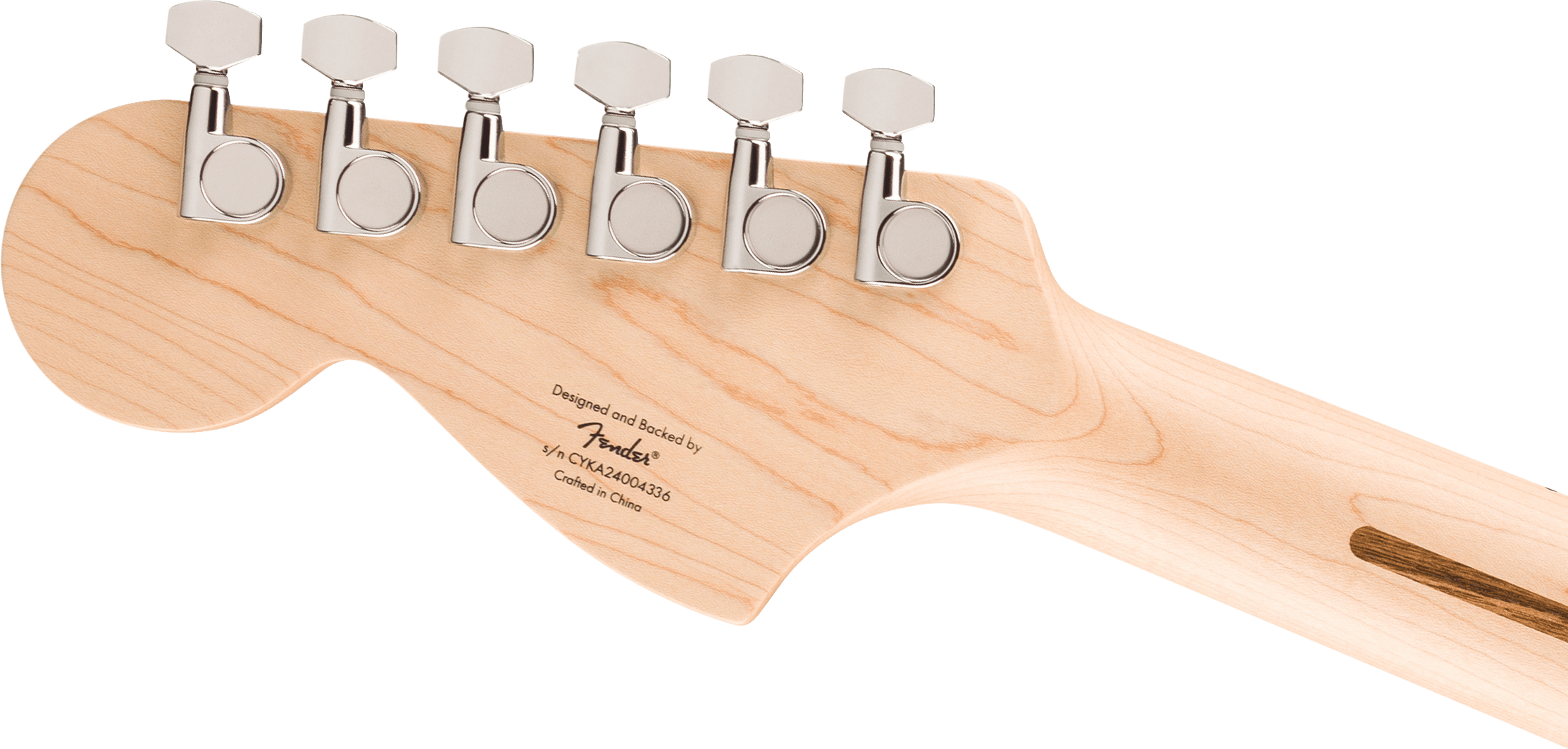 Squier Affinity Series Jaguar Maple Fingerboard White Pickguard Mystic Metallic Brown
