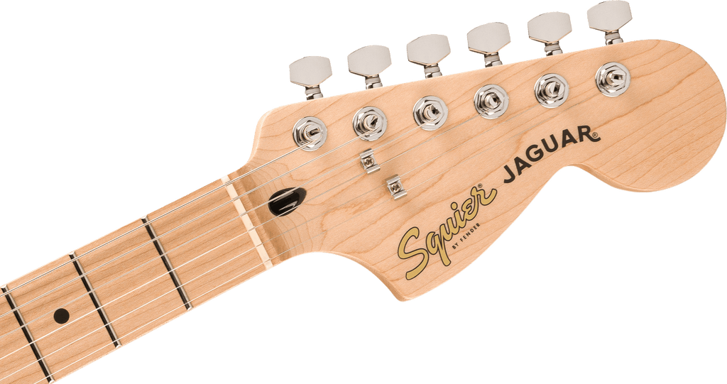 Squier Affinity Series Jaguar Maple Fingerboard White Pickguard Mystic Metallic Brown