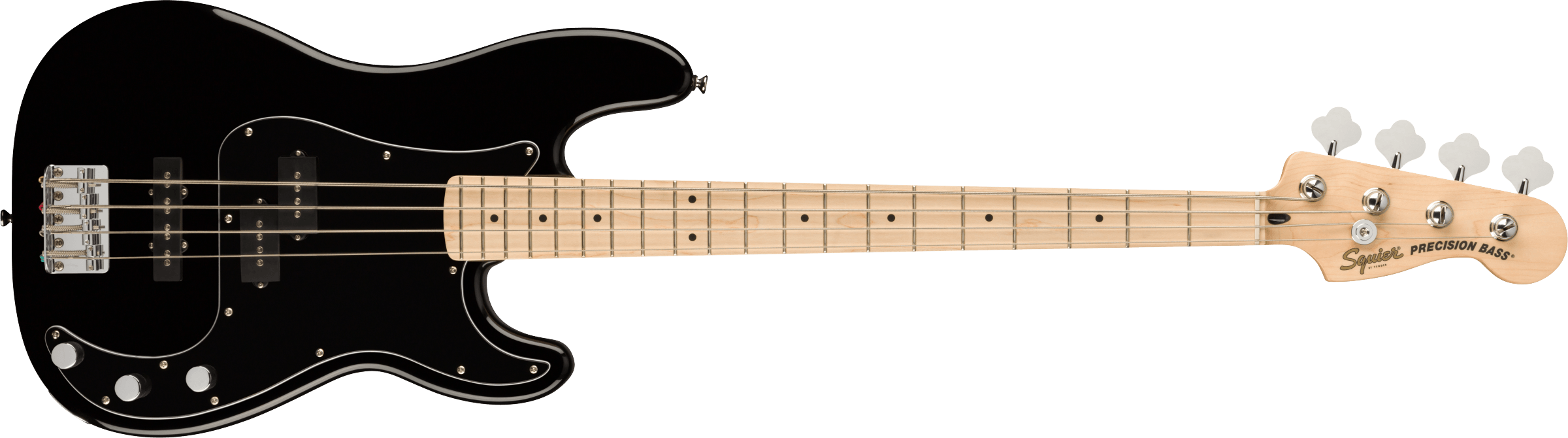 Squier Affinity Series Precision Bass PJ Maple Fingerboard Black Pickguard Black