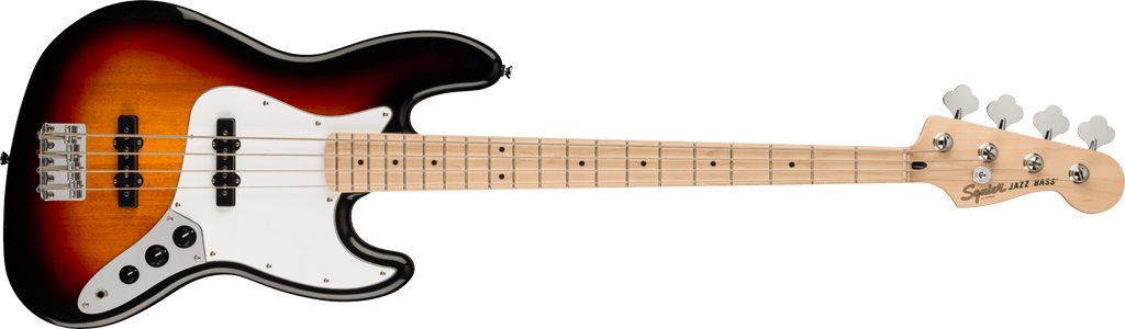 Squier Affinity Series Jazz Bass Brown Sunburst