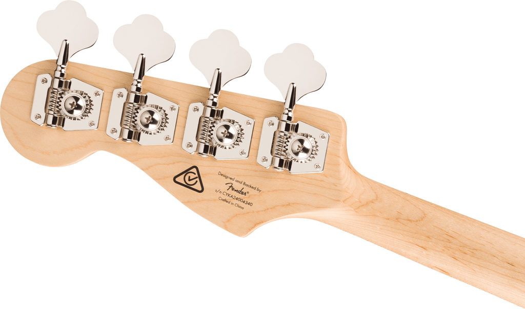 Squier Affinity Series Active 70's Jazz Bass Olympic White/Maple