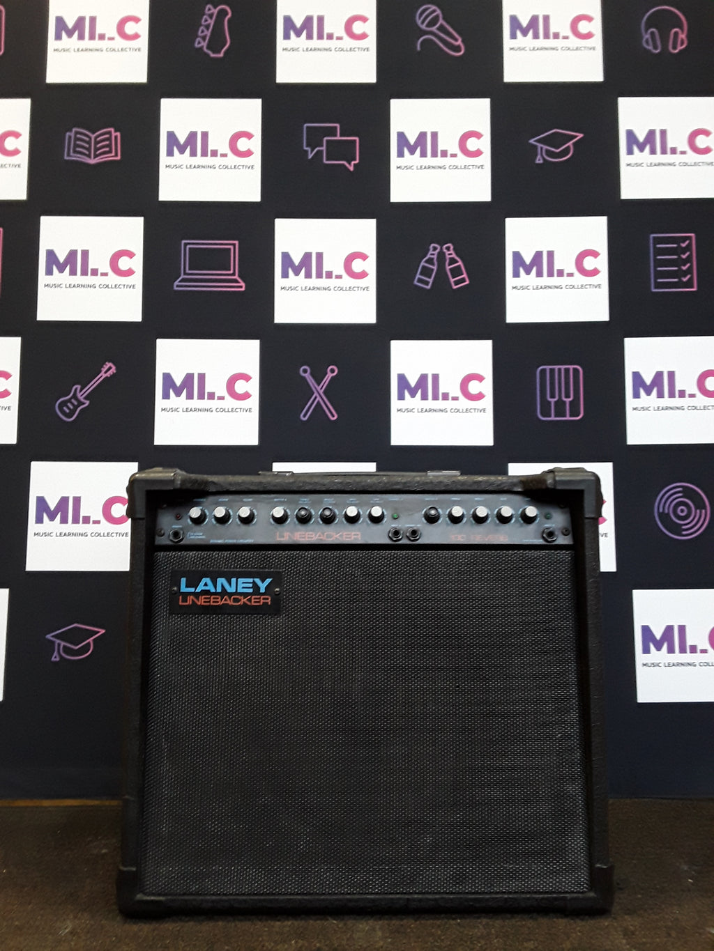 Laney Linebacker 100 Reverb Vintage 100w Guitar Amp Pre-Owned