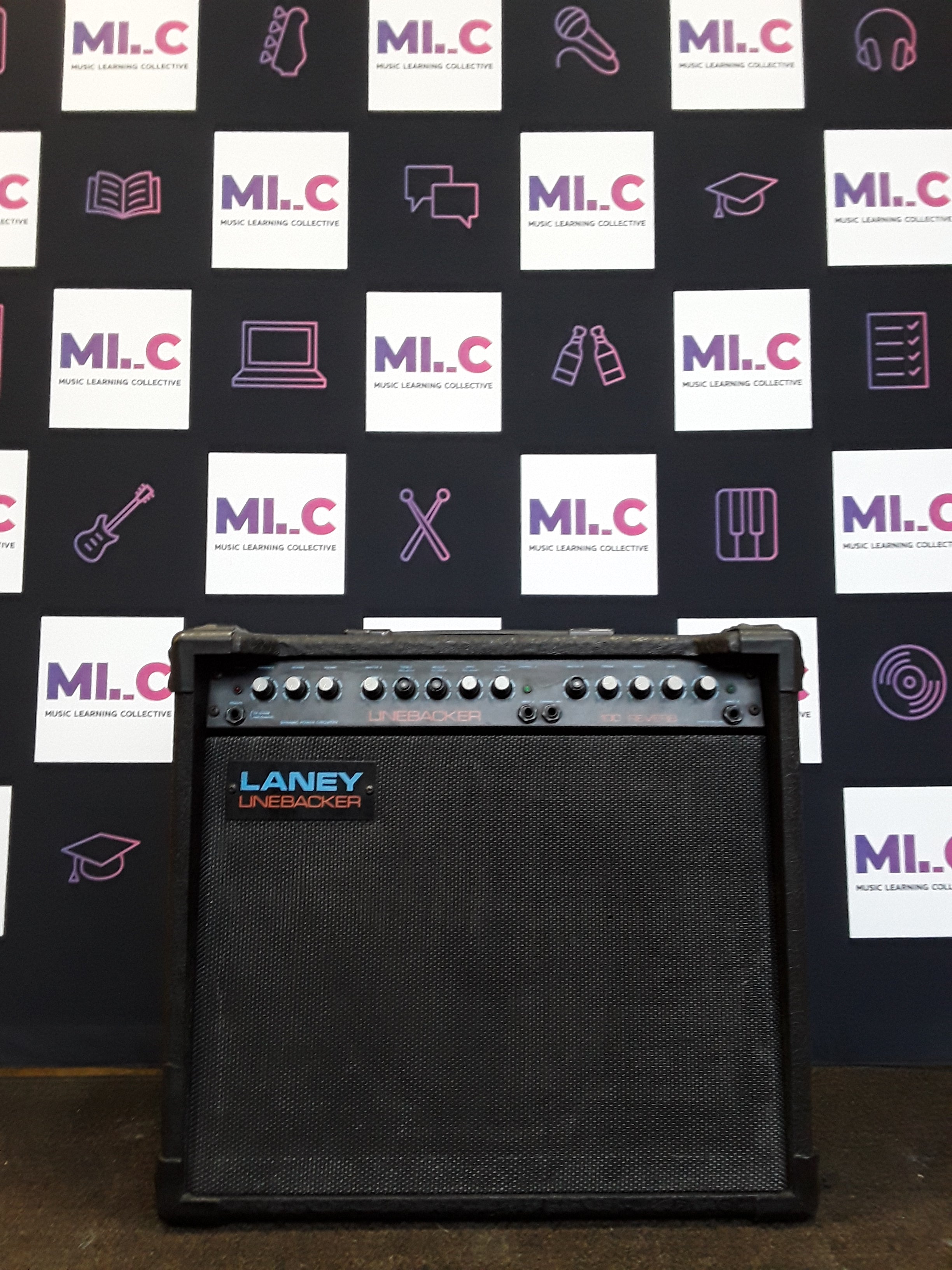 Laney Linebacker 100 Reverb Vintage 100w Guitar Amp Pre-Owned