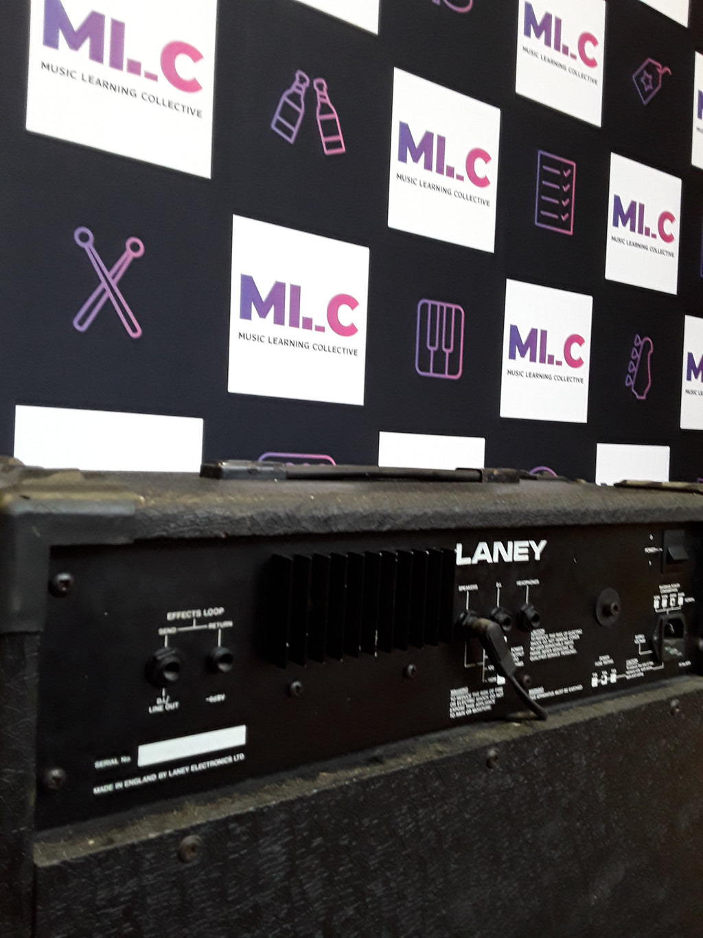 Laney Linebacker 100 Reverb Vintage 100w Guitar Amp Pre-Owned