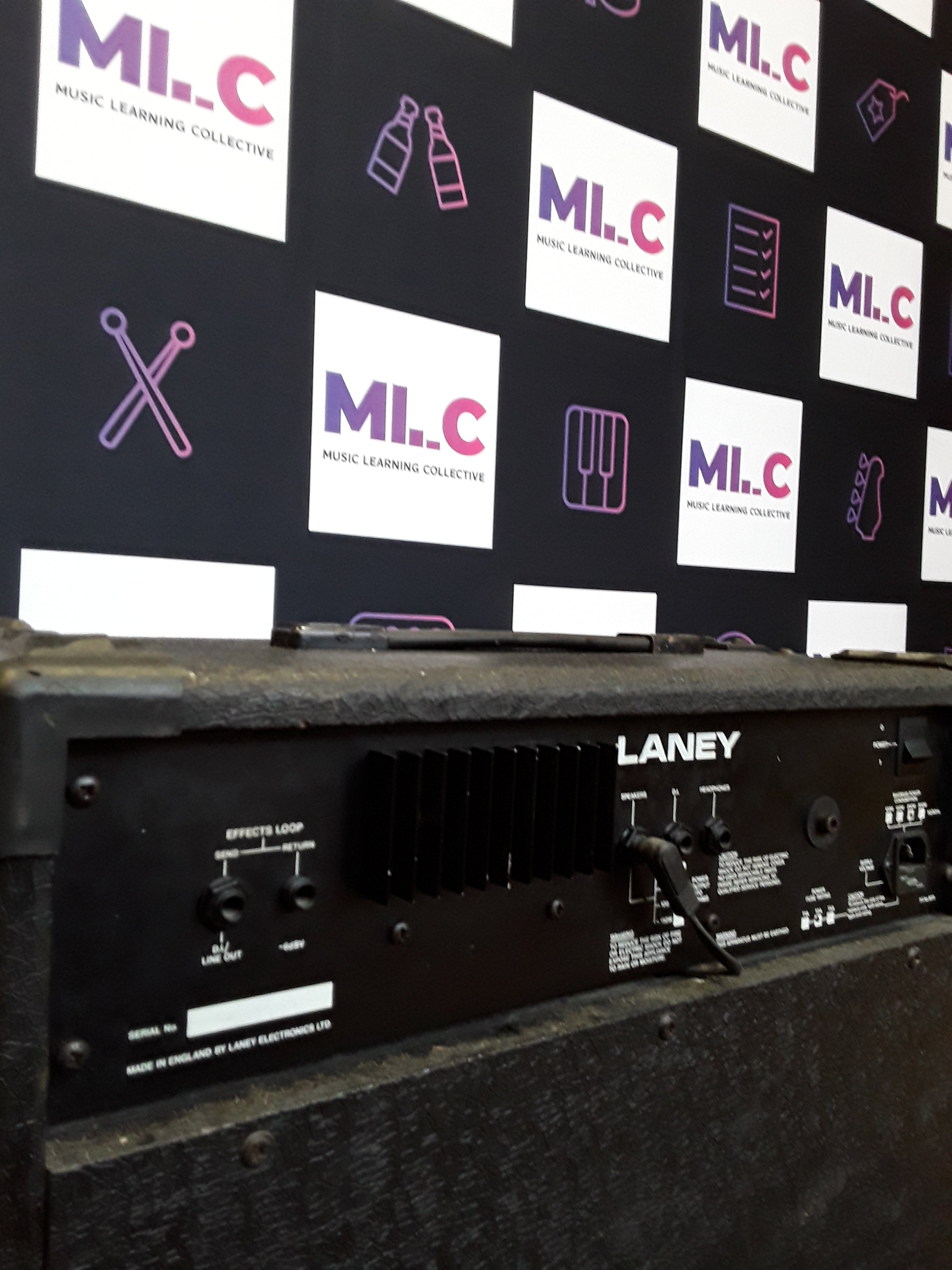 Laney Linebacker 100 Reverb Vintage 100w Guitar Amp Pre-Owned
