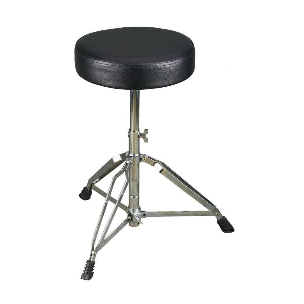 Carlsbro CSS1 Drum Stool Tri-Pod Drummers Throne Seat