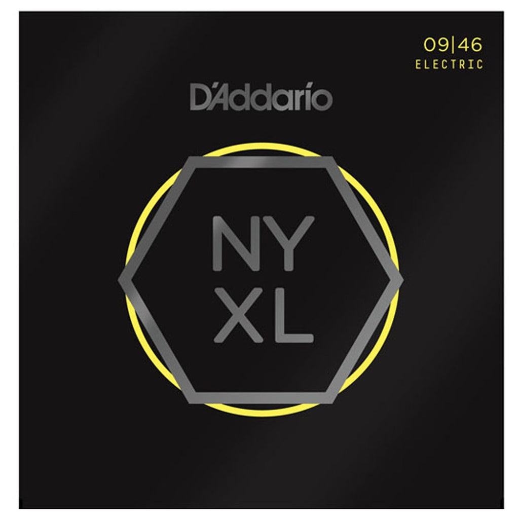 D'Addario NYXL Nickel Wound Electric Guitar Strings 09-46 Super Light Top/Regular Bottom