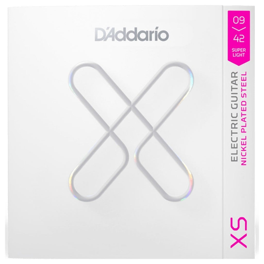 D'Addario XS Nickel Coated Electric Strings, 09-42