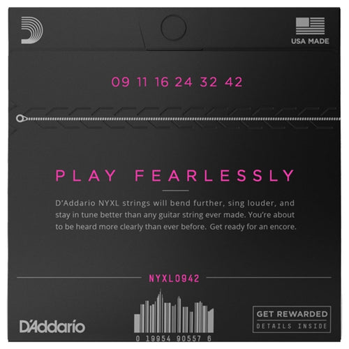 D'Addario Electric Guitar Strings, Super Light, 09-42