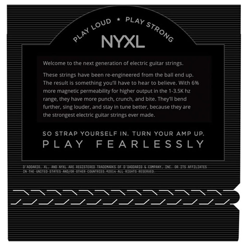 D'Addario NYXL Nickel Wound Electric Guitar Strings 09-46 Super Light Top/Regular Bottom
