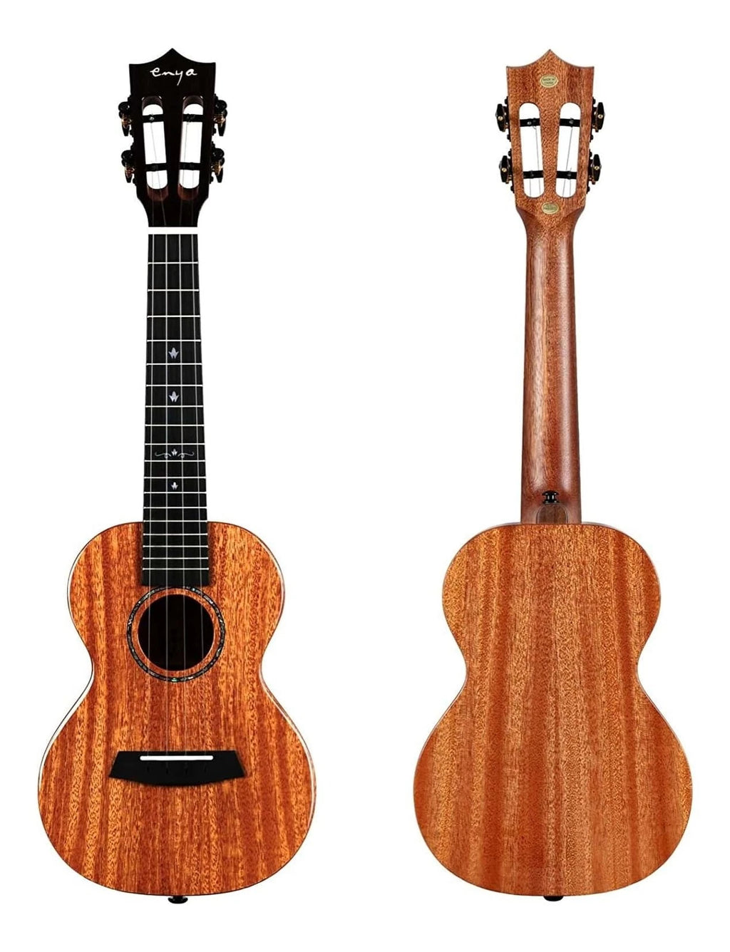 Enya EUT-MS Natural All Solid Mahogany Tenor Ukulele with GigBag