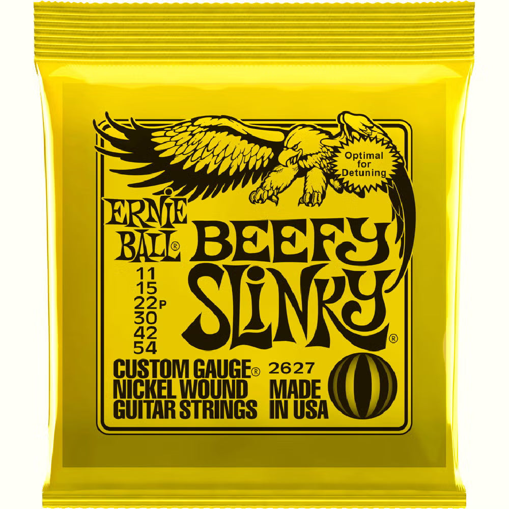 Ernie Ball Beefy Slinky Electric Guitar Strings 11-54