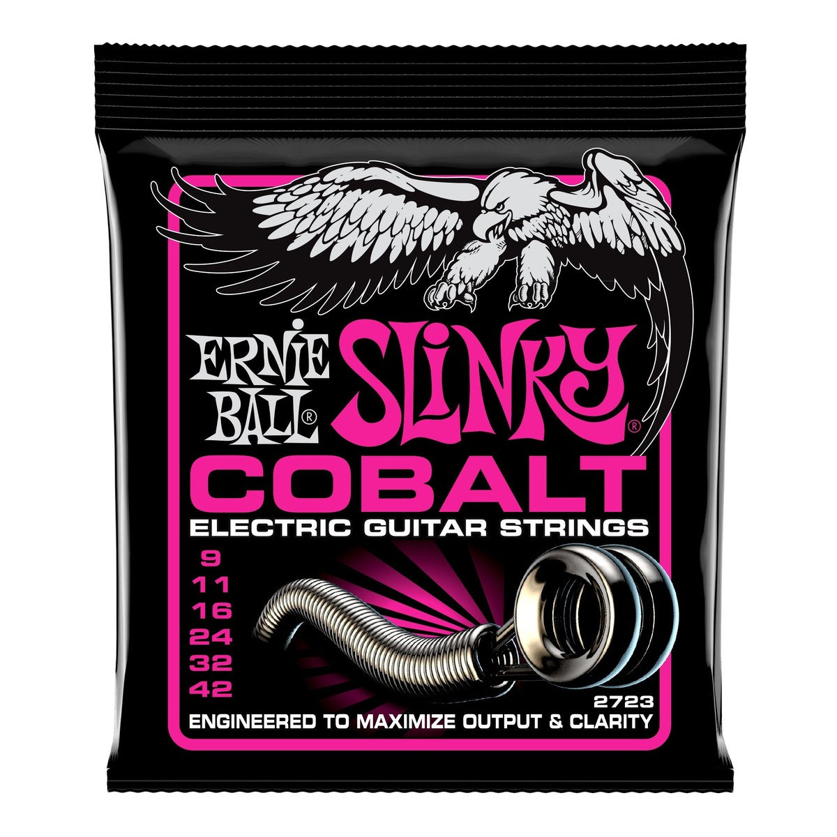 Ernie Ball Cobalt Super Slinky Electric Guitar Strings 9-42