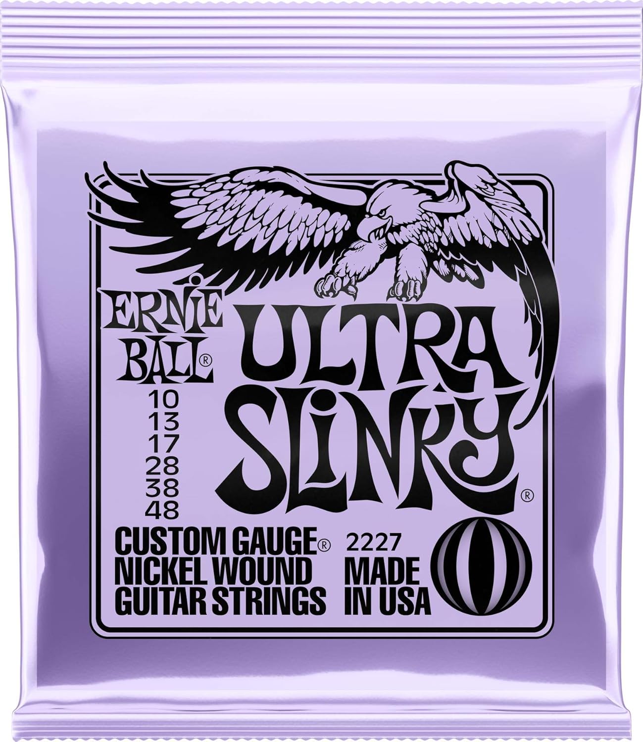 Ernie Ball Ultra Slinky Electric Guitar Strings 10-48