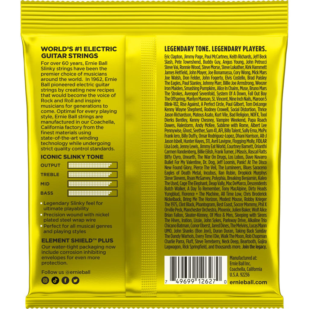 Ernie Ball Beefy Slinky Electric Guitar Strings 11-54