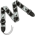 Fender 2" Mono Strap - Black, Light Grey, Dark Grey