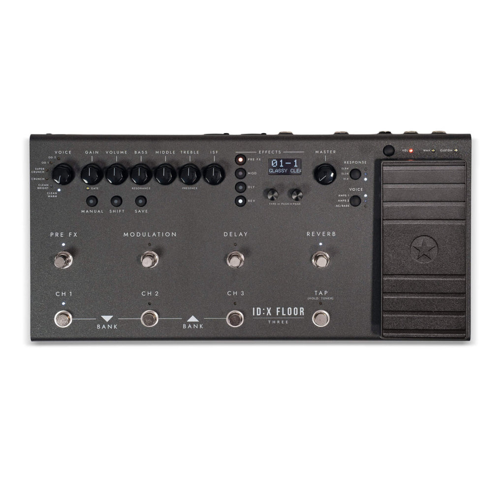 Blackstar ID:X Floor Three Amp Modeller & Multi-FX Pedal (Currently out-of-stock, back order for June)