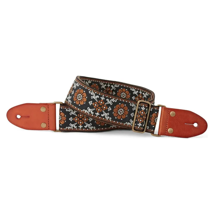 ISUZI GT-57 Suede Pattern Guitar Strap