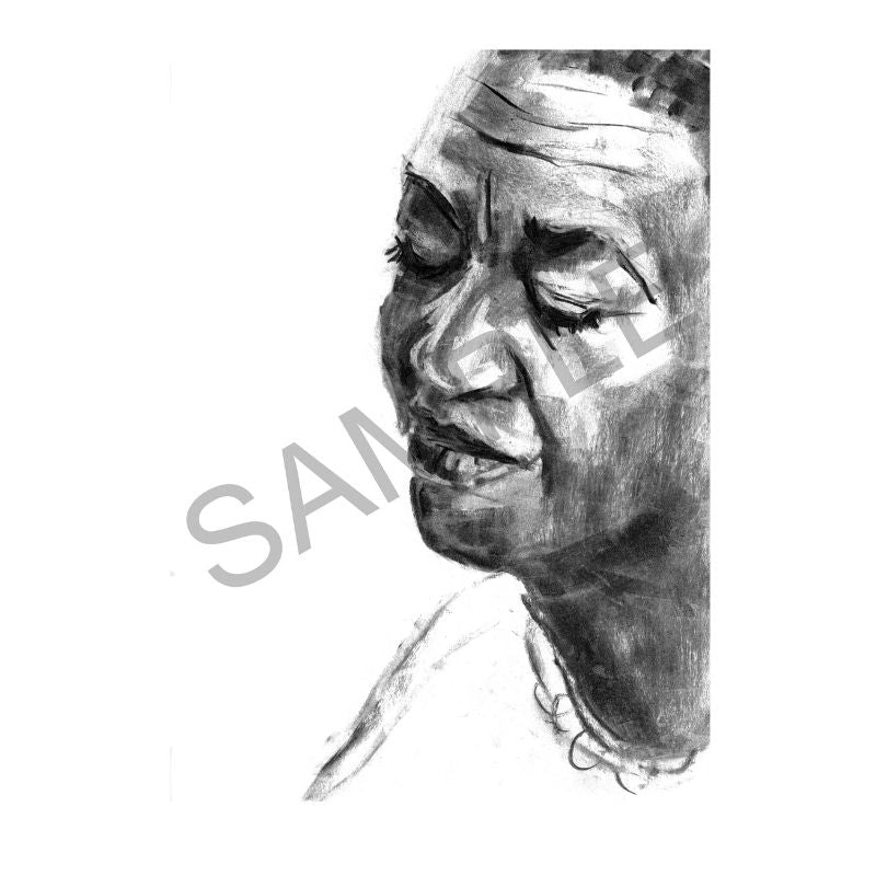 Jazz Singer Artwork by Jacquie Hughes