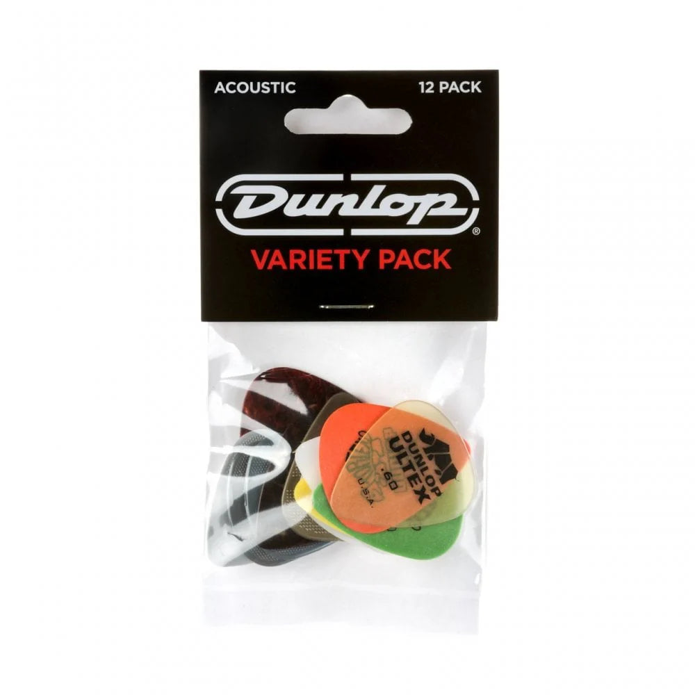 Jim Dunlop Acoustic Variety Pack 12-Pack PVP112