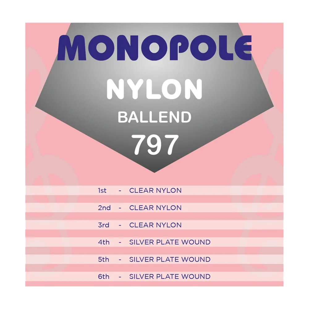 Monopole 797 Classical guitar strings Ball-Ends
