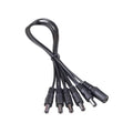 Mooer PDC-5S Daisy Chain Power Cable Angled 5x Effects Pedals