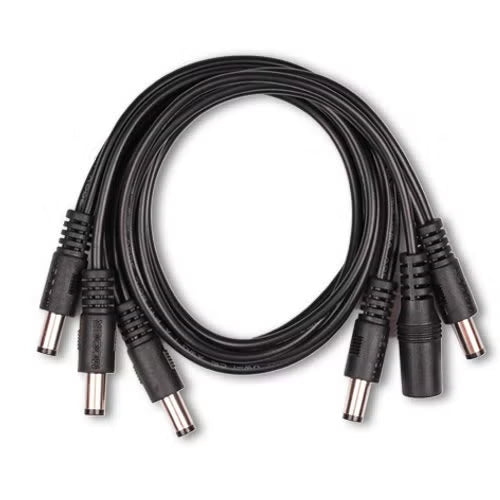 Mooer PDC-5S Daisy Chain Power Cable Angled 5x Effects Pedals