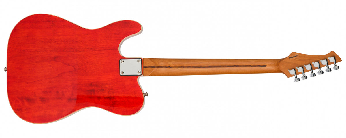 Northstar Pro Single Cut Electric Guitar Natural Red