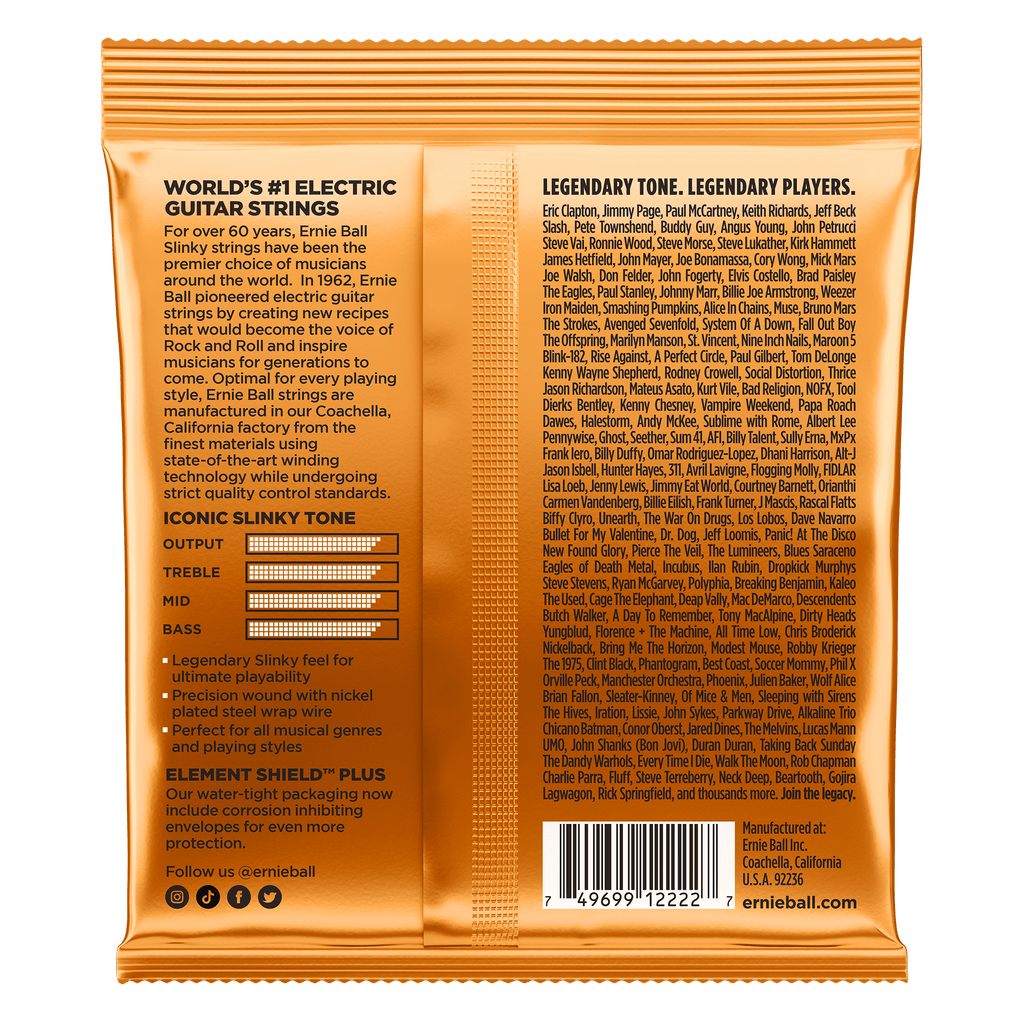 Ernie Ball Hybrid Slinky Electric Guitar Strings 9-46
