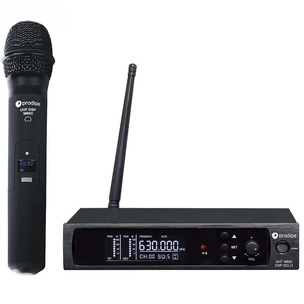 Prodipe UHF M-850 DSP Solo Radio Mic Microphone