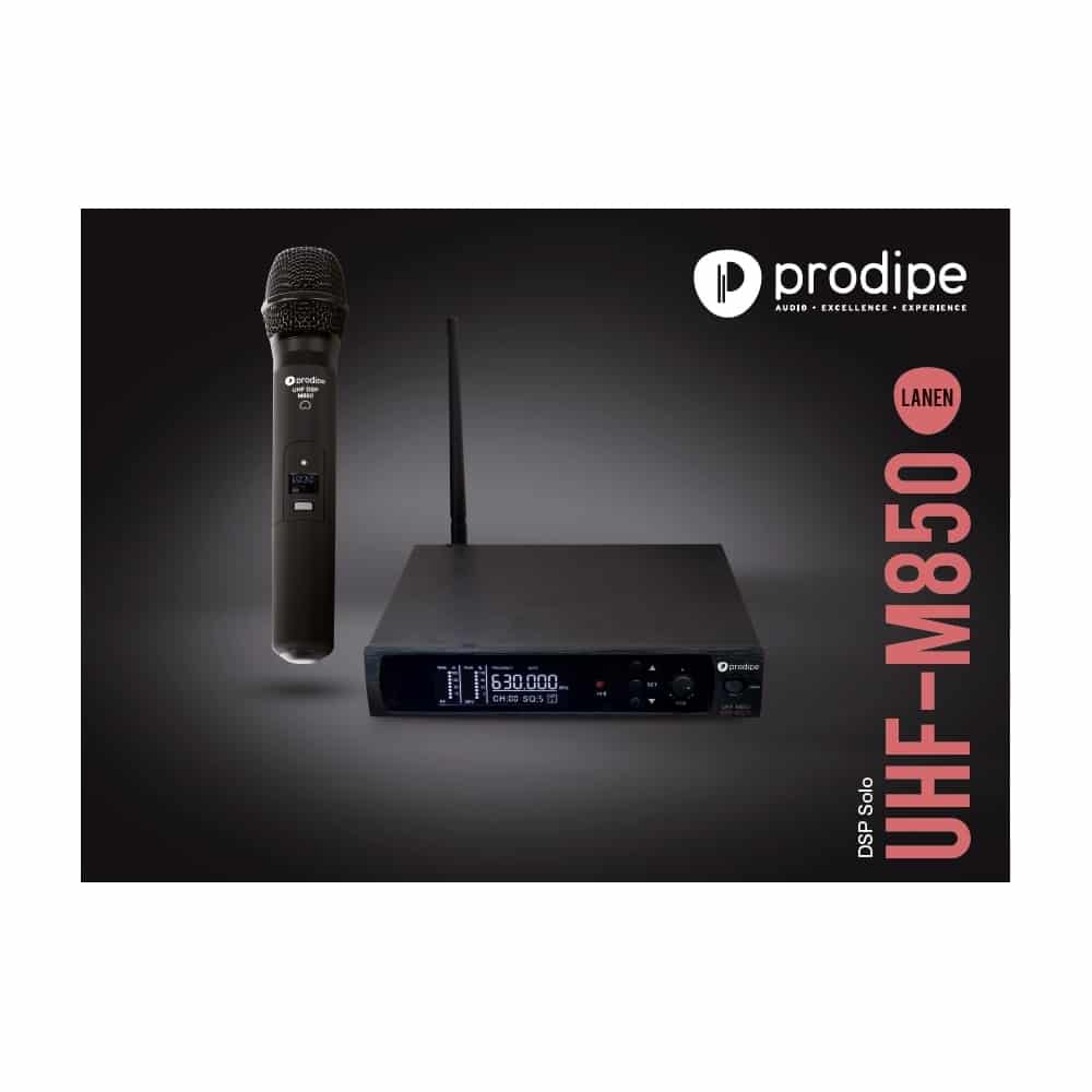 Prodipe UHF M-850 DSP Solo Radio Mic Microphone
