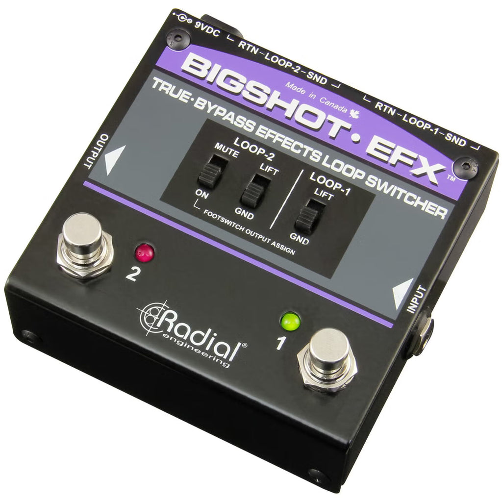 Radial Bigshot EFX Effects Loop Switcher