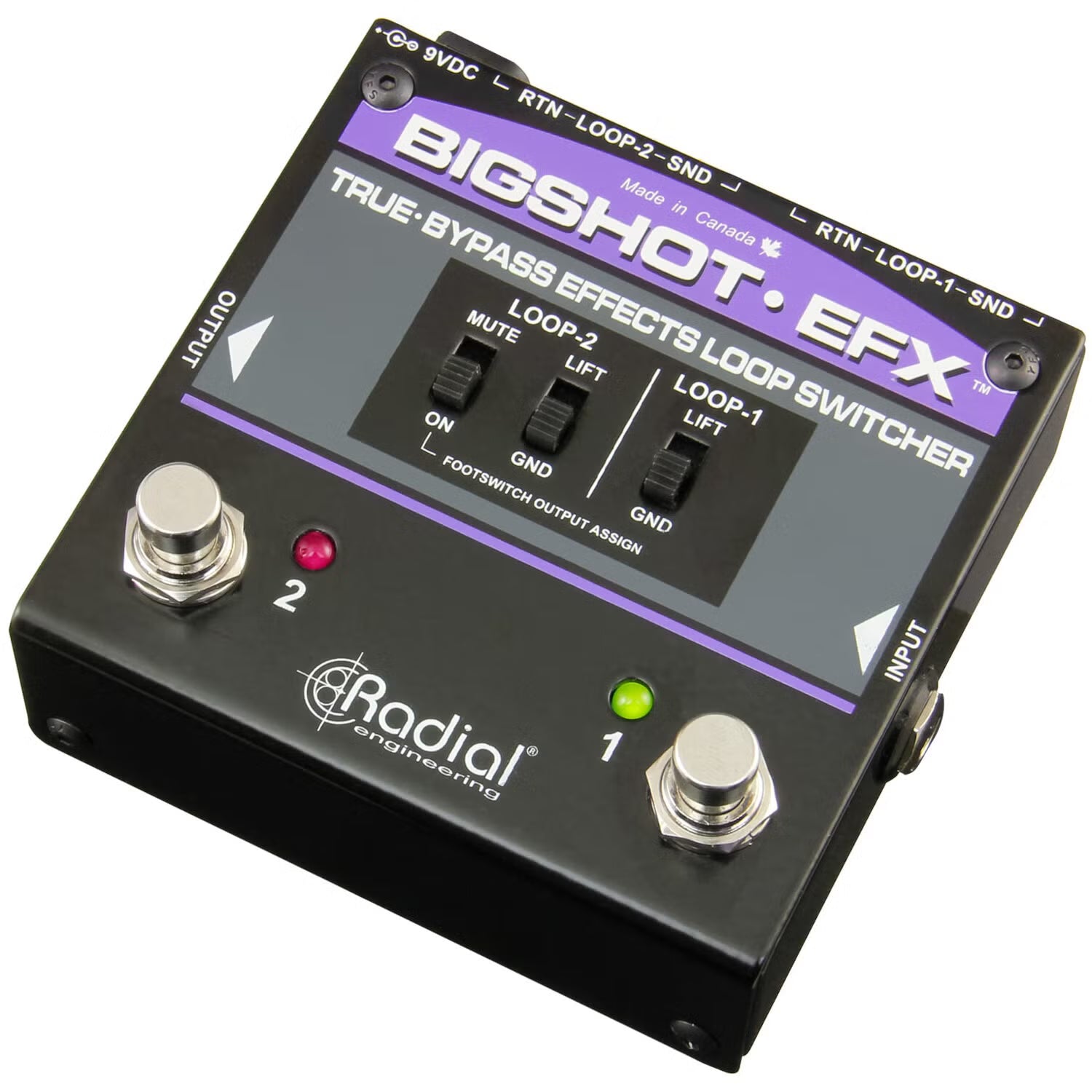Radial Bigshot EFX Effects Loop Switcher
