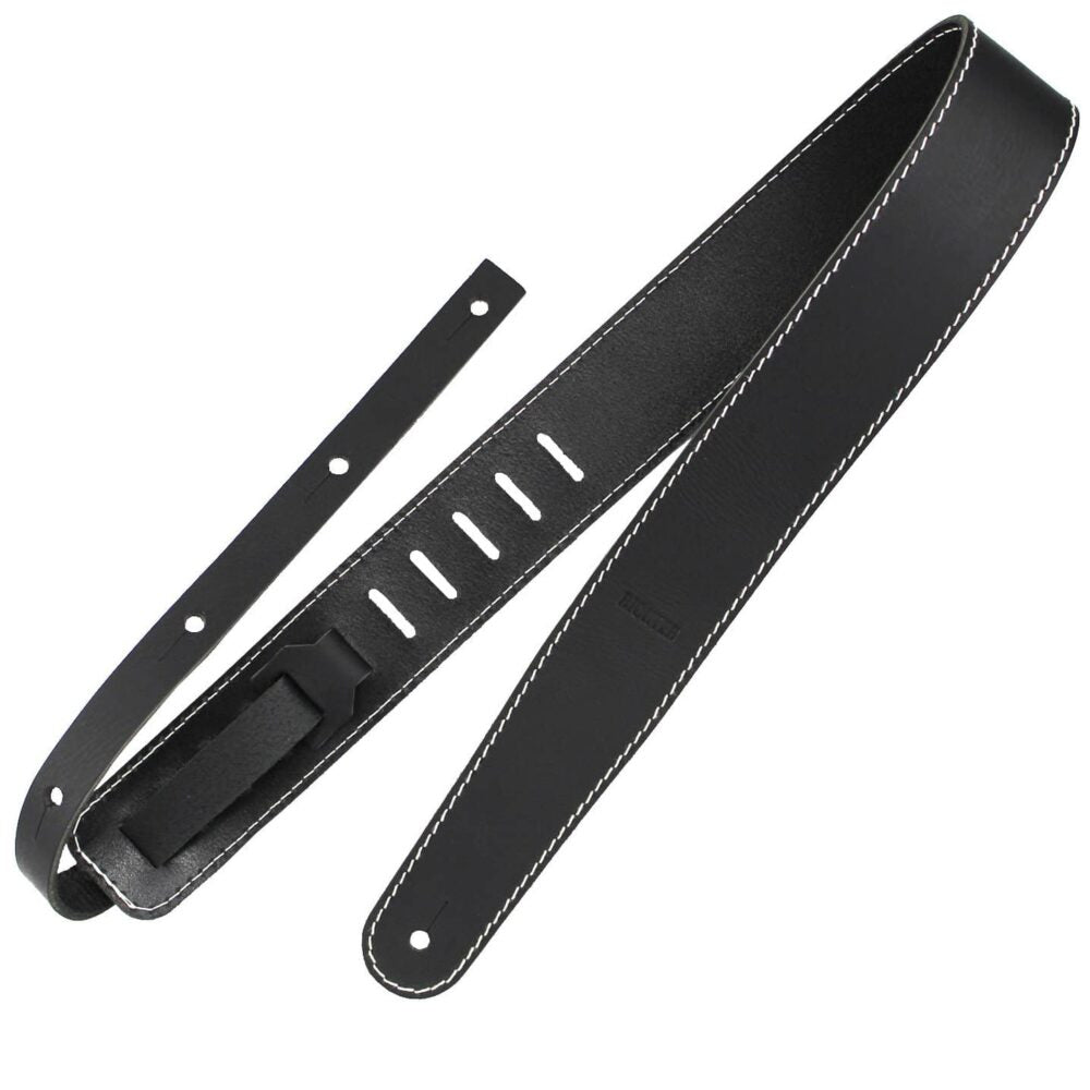 Richter 1510 Raw II Contour Torro Black Guitar Strap