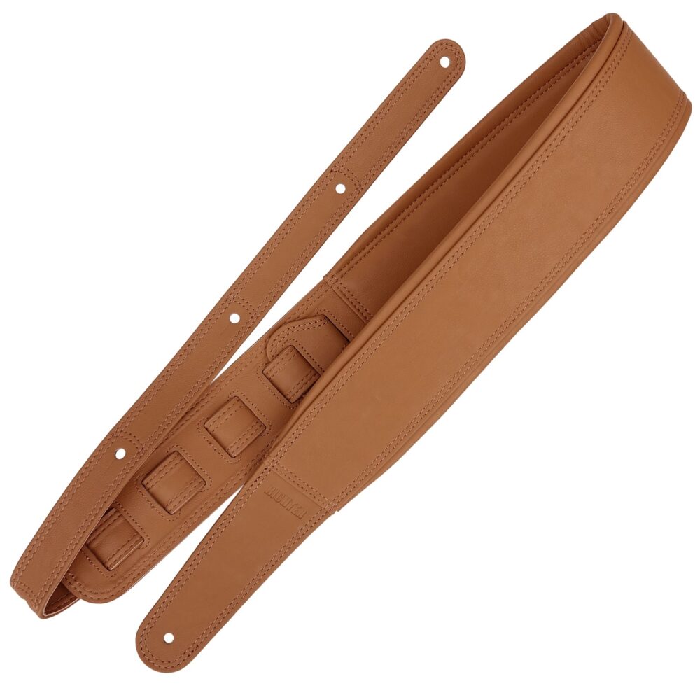 Richter 1638 Springbreak Vegan Guitar Strap Light Brown