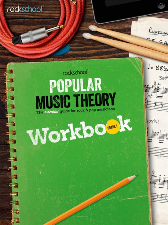 Rockschool Popular Music Theory Workbook 1-8 & Debut
