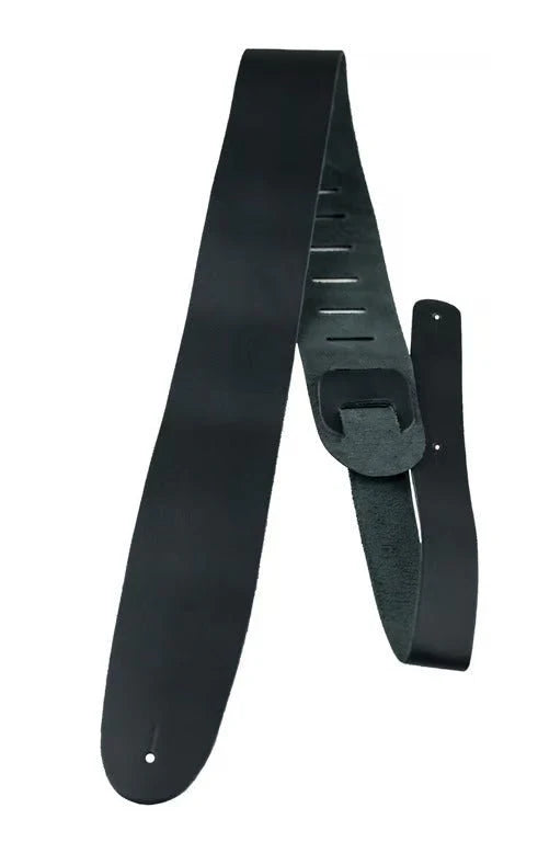 RokSak 2.5" RokSak Standard Leather Guitar Strap Black