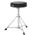 Small Black Round-Top Drum Throne