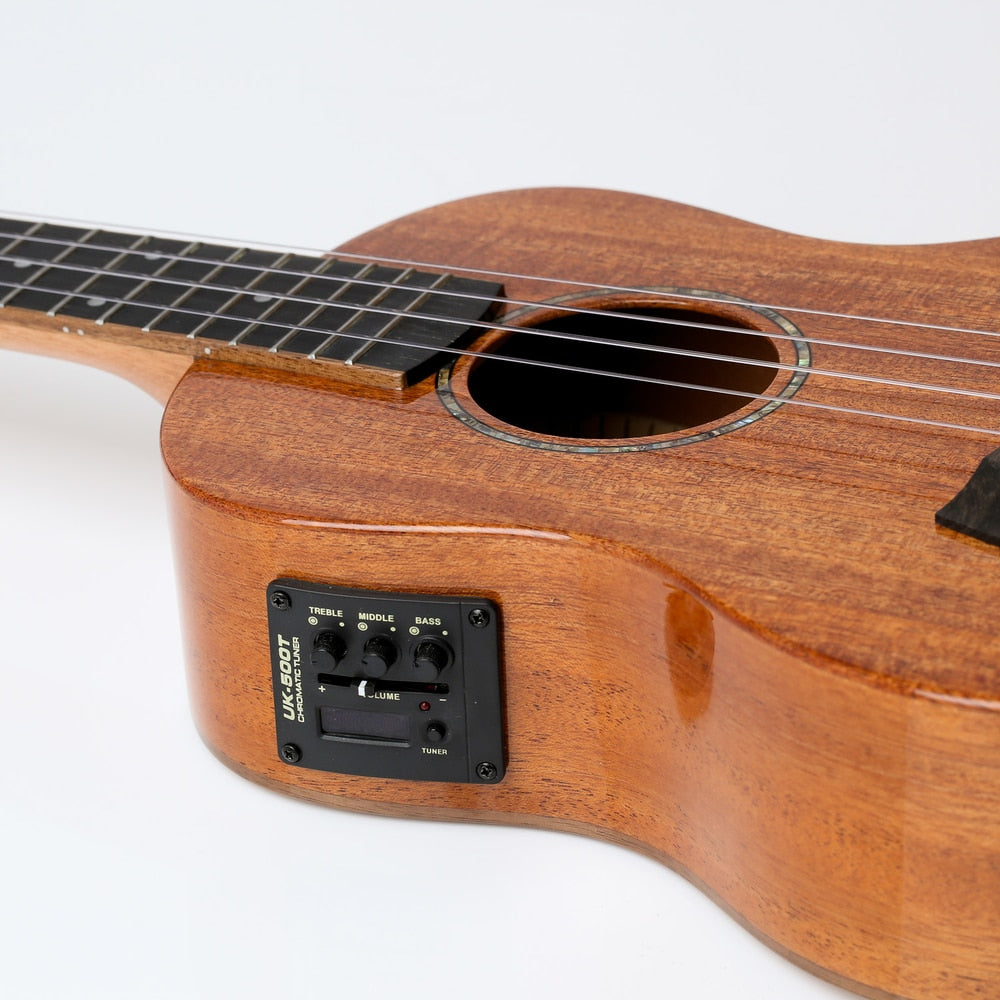 Snail SUT-M2 Mahogany Electro Acoustic Tenor Ukulele