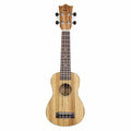 Snail Ukulele UKS-215 Zebrawood Soprano Ukulele With Gigbag