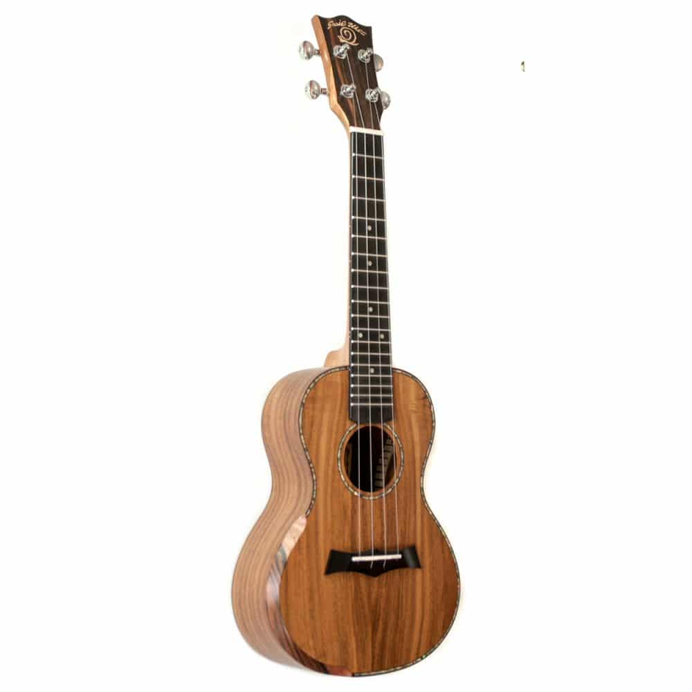 Snail Ukuleles SR-05CE Solid Koa Top Ebony Fingerboard Concert Ukulele & Gigbag