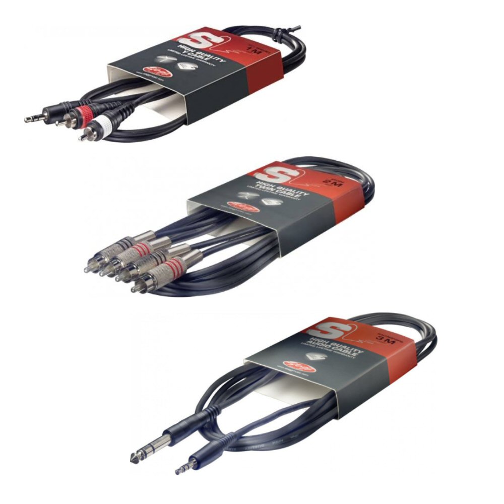 Stagg Stereo Cables - Various
