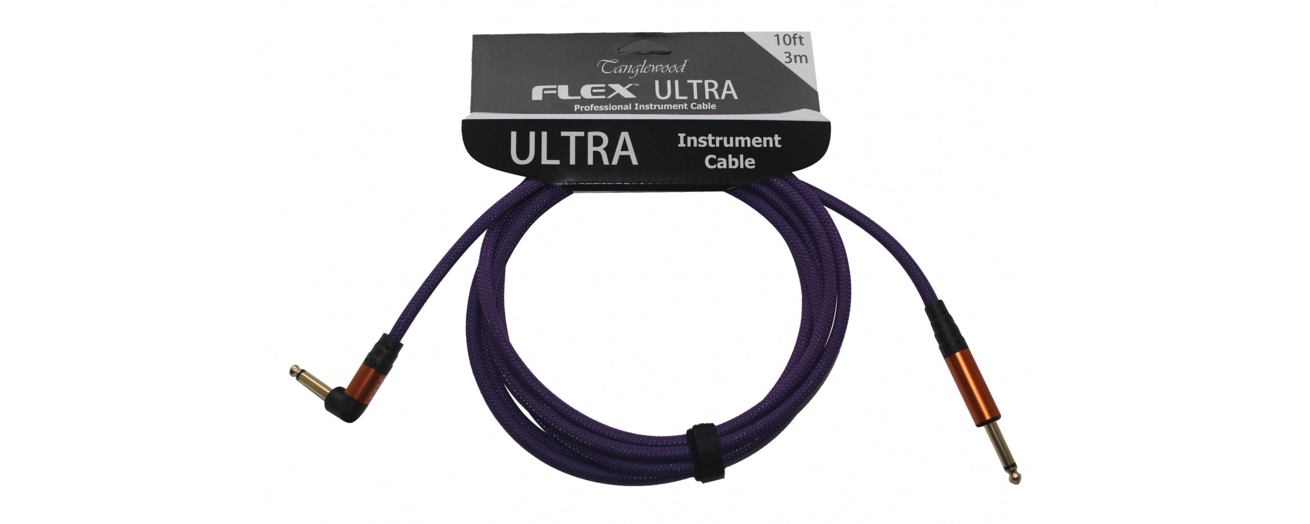 Tanglewood Flex Ultra Cable, Angled, Purple