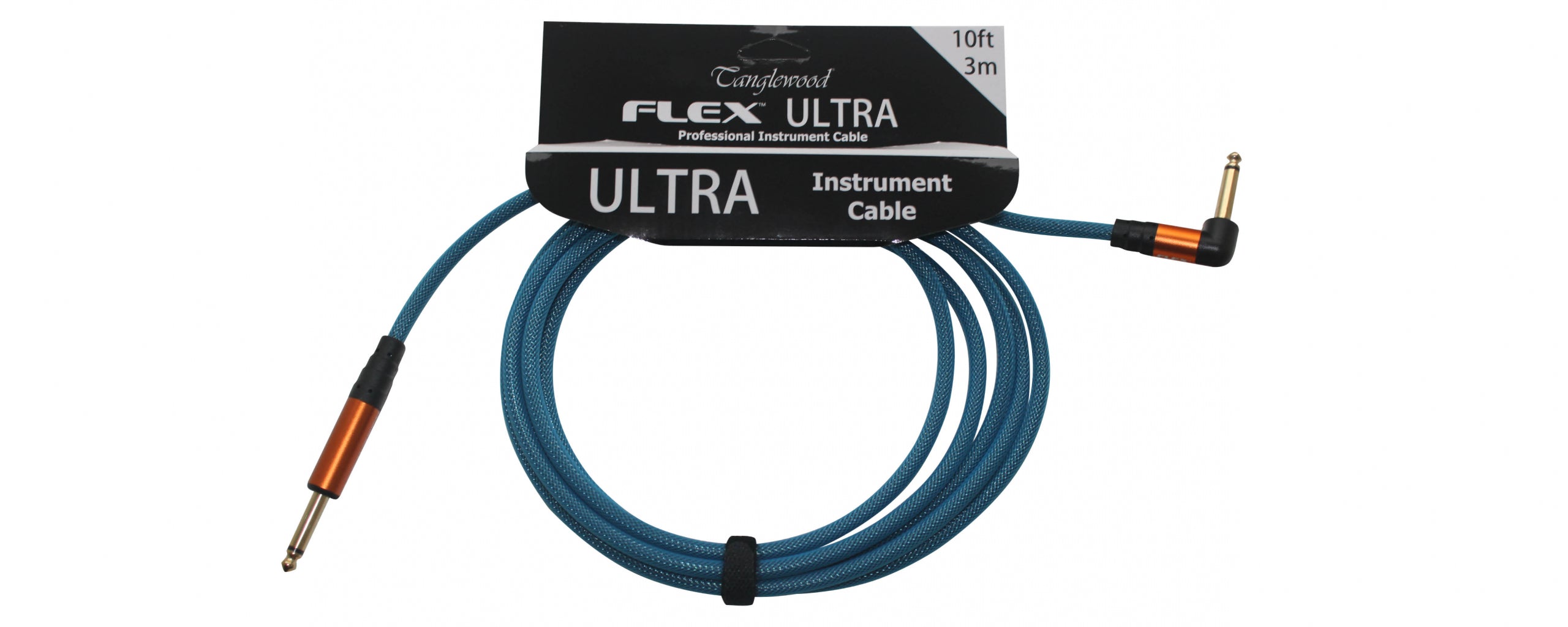 Tanglewood Ultra Flex Cable, Angled, Blue